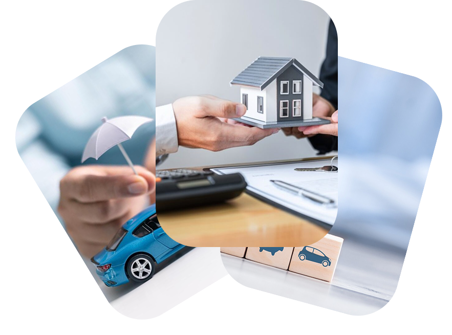 Insurance agency Mesa AZ auto and home coverage collage